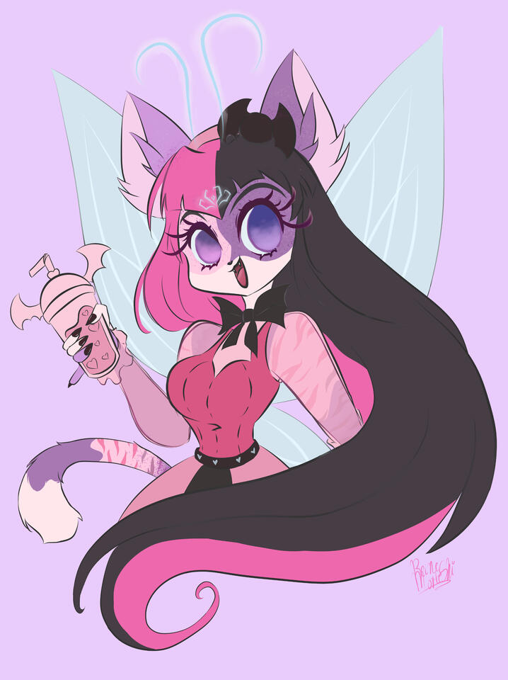 Flat Color Half Body