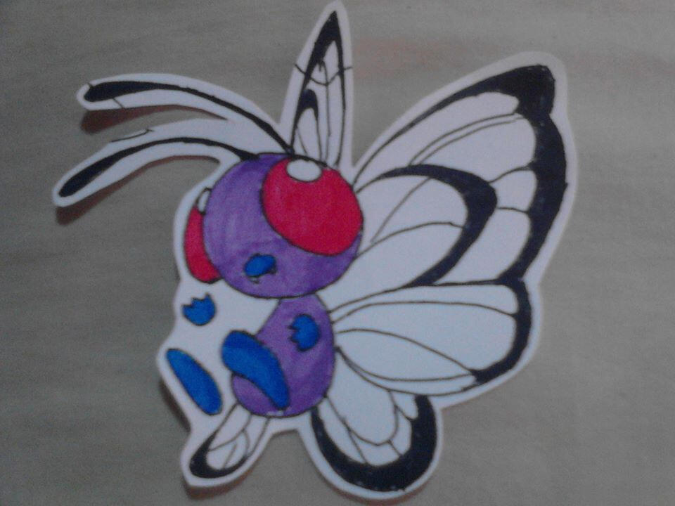 Butterfree sticker