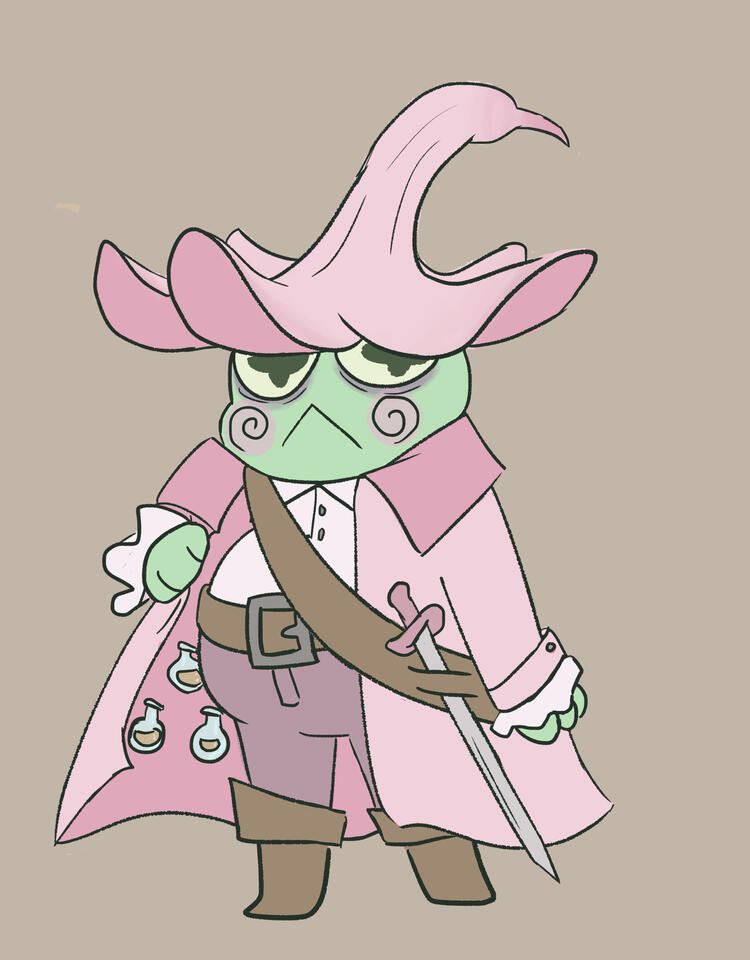 Flat Color Full Body